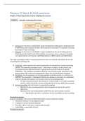 Finance and Manageral Accounting 2, 2018