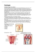 Cytologie course 6 leerjaar 2