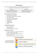 A Level OCR Macro Economics - Monetary Policy