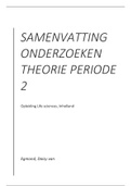 Onderzoeken theorie periode 2