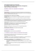 Samenvatting Management en Organisatie