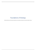 Summary of Foundations of Strategy by Robert M. Grant & Judith J. Jordan