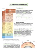 Aardrijkskunde: Klimaat - H2 klimaatverandering