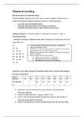 Chemical Bonding Summary 