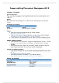 Samenvatting Financieel Management en Marketingcommunicatie Kennistoets 2.2