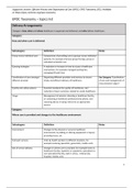 HC 5 - Taxonomie van EPOC - Bijlage HC 5 