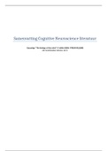 Samenvatting literatuur Cognitive Neuroscience