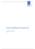 Samenvatting Privaatrecht 2017-2018