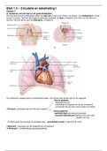 Blok 1.2 - Circulatie en ademhaling I (Uitwerking casus 1 t/m 14)