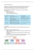 Financial Management extensive summary chapters 8,10 and 11