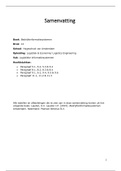 Samenvatting Bedrijfsinformatiesystemen H5.1 t/m 5.4 - H8.1 t/m 8.4 - H9.1 - H9.2 - H9.4 t/m 9.6 - H11.1 t/m 11.3