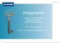 1) Beleggingsleer - intro & vastrentende effecten