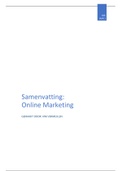Samenvatting Online marketing 