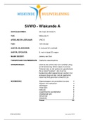VWO5 Wiskunde A - Oefen SE - Hoofdstuk 1, 3, 5, 6 - Logaritmes, Periodieke Functies en Rijen en Recursies