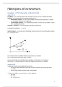 Samenvatting ALEC 1 Principles of economics