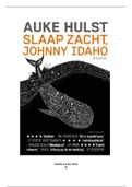 Leesverslag - Slaap zacht, Johnny Idaho