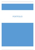 Volledige en complete portfolio voor de portfoliotoets blok 3B/3D