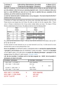 Genetics 214 Tutorial 3 Memo: Extensions Mendelian Genetics