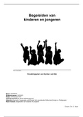 Module opdracht: Begeleiden van kinderen en jongeren (inclusief feedback van beoordelaar)