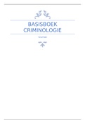Basisboek criminologie van Emile Kolthoff Tweede druk