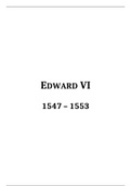 Edward VI Revision Notes