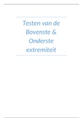 Testen Bovenste & Onderste Extremiteit