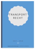 Transportrecht UA 1718 - Ralph De Wit
