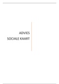 advies sociale kaart