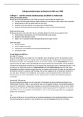 Collegeaantekeningen Professional Child Care (Nederlands)