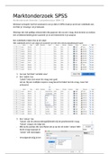 Werkwijze SPSS Semester 2 propedeusejaar SBRM/ CE/ ORM