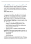 Bedrijfskunde Integraal samenvatting hoofdstuk 2 t/m 10