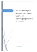 Samenvatting ALLE hoorcollege Management, Marketing & Financieel + oefenvragen