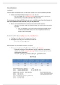 Praktische Economie module 6 Risico en Rendement