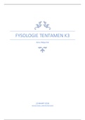 Fysiologie K3