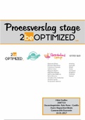 Procesverslag meewerkstage Commerciele Economie