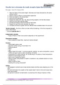 Investigation plant mineral deficiencies.