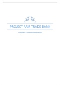 Fair Trade Bank arbiidscommunicatieplan (product 1)