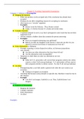 Exam 3 Study Guide