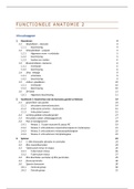 Functionele anatomie en fysiologie 2