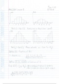 Introduction to Probability and Statistics: Chapter 2, Sections 5-7