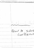 How to solve homogeneous ordinary deferential equations having constant coefficients