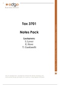 TAX workbook