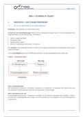 Samenvatting Marktonderzoek- en analyse