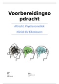 Voorbereidingsopdracht Psychosomatiek