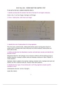 Notes on Biological Molecules (Chapter 3)