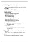 MAN4894 -Applied Case Studies Ch 1 Notes