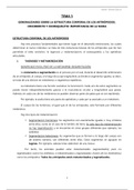 Tema 3: Generalidades sobre la estructura corporal de los artrópodos. Crecimiento y exoesqueleto: importancia de la muda