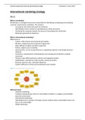 Samenvatting International marketing strategy (powerpoints)