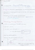 Probability I - Introduction to Probability, Cumulative Density Functions