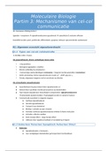 MoBi partim III: cel-cel communicatie